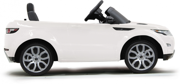 Coche Juguete Jamara  Ride-on Land Rover Evoque Blanco 27mhz 6v